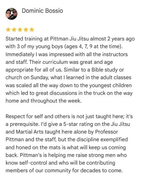 Kids Brazilian Jiu-Jitsu Classes Near Me in Lubbock | Pittman Jiu-Jitsu Academy
